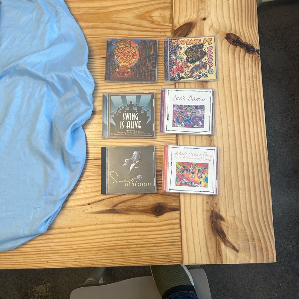 Collection of Swing Music CDs